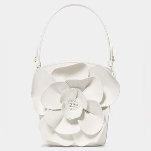 ♠️kate spade Flora Bucket Crossbody Bag, Meringue White NWT